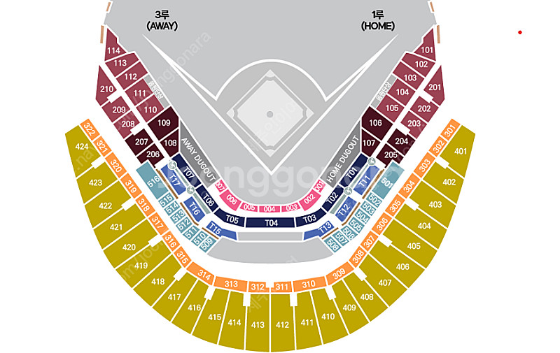 4월4일 5일 6일 고척스카이돔 키움 vs NC 1층테...--0