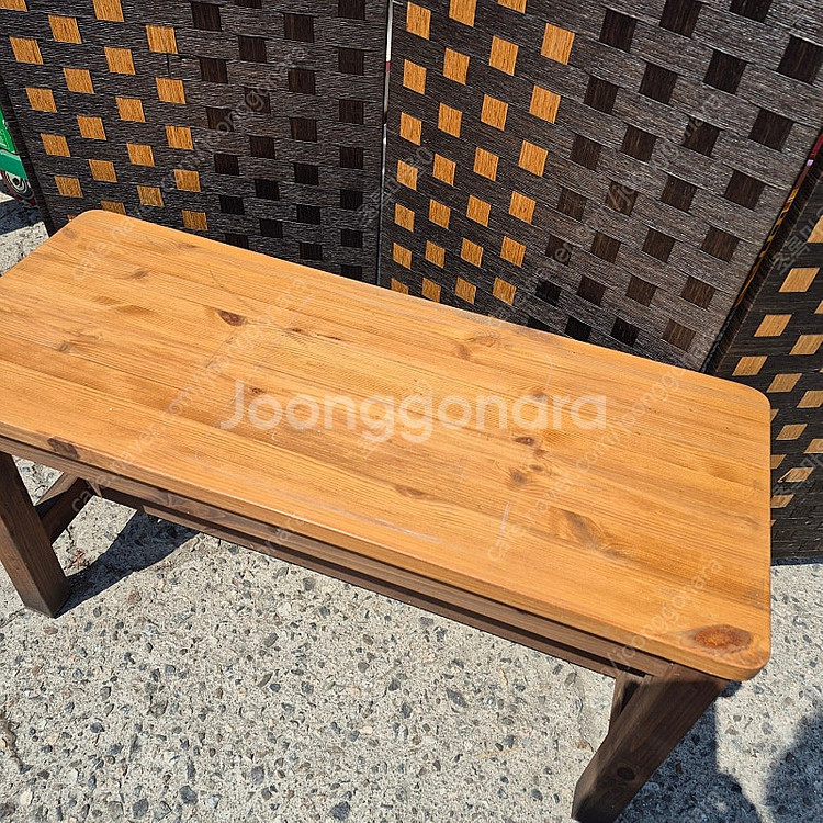 [판매] 오늘입고!!! 긴원목의자 대기실 원목의자 판매...--1