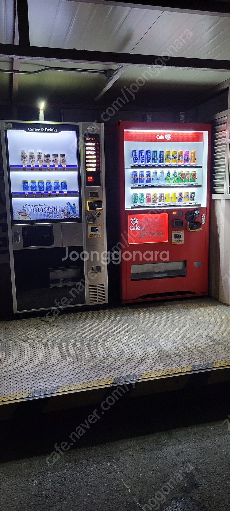 무인자판기 무인카페 중고 음료수자판기 생수 캔자판기 캔...--5