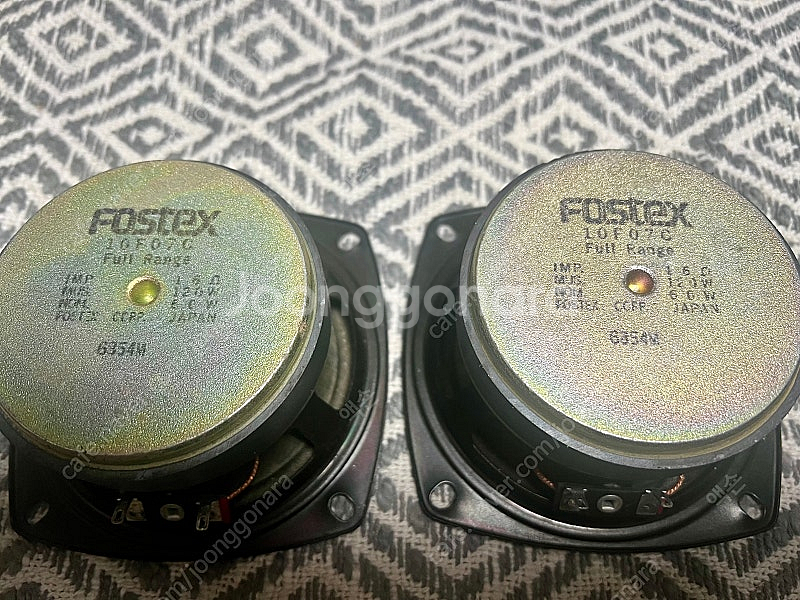 포스텍스 3.5인치 플레인지 스피커--3