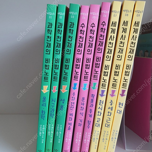 천재의 비법노트(과학, 수학, 세계사)