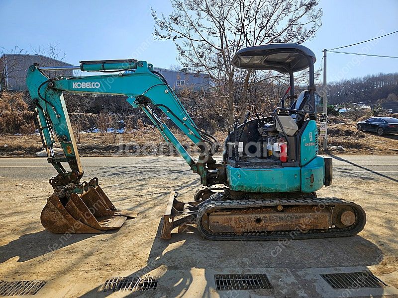 중고미니굴삭기 코벨코 SK35 포크레인 20년식 버켓3...--1