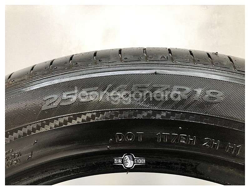 중고타이어 한국타이어 벤투스 S2AS 255/45R18...--6