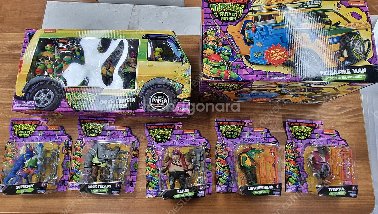 TMNT 닌자거북 닌자거북이 피규어 팝니다!--1