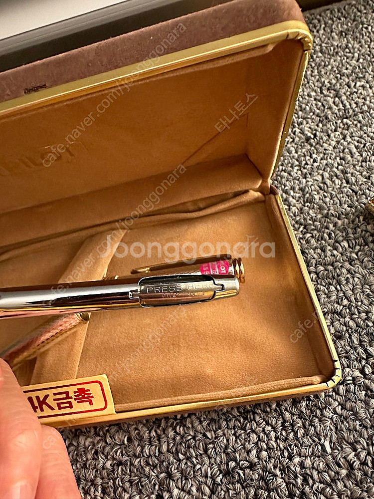 한국파이로트 만년필/샤프 세트--3