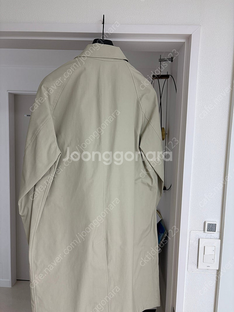띠어리 22ss 포터 트렌치 코트 L--1