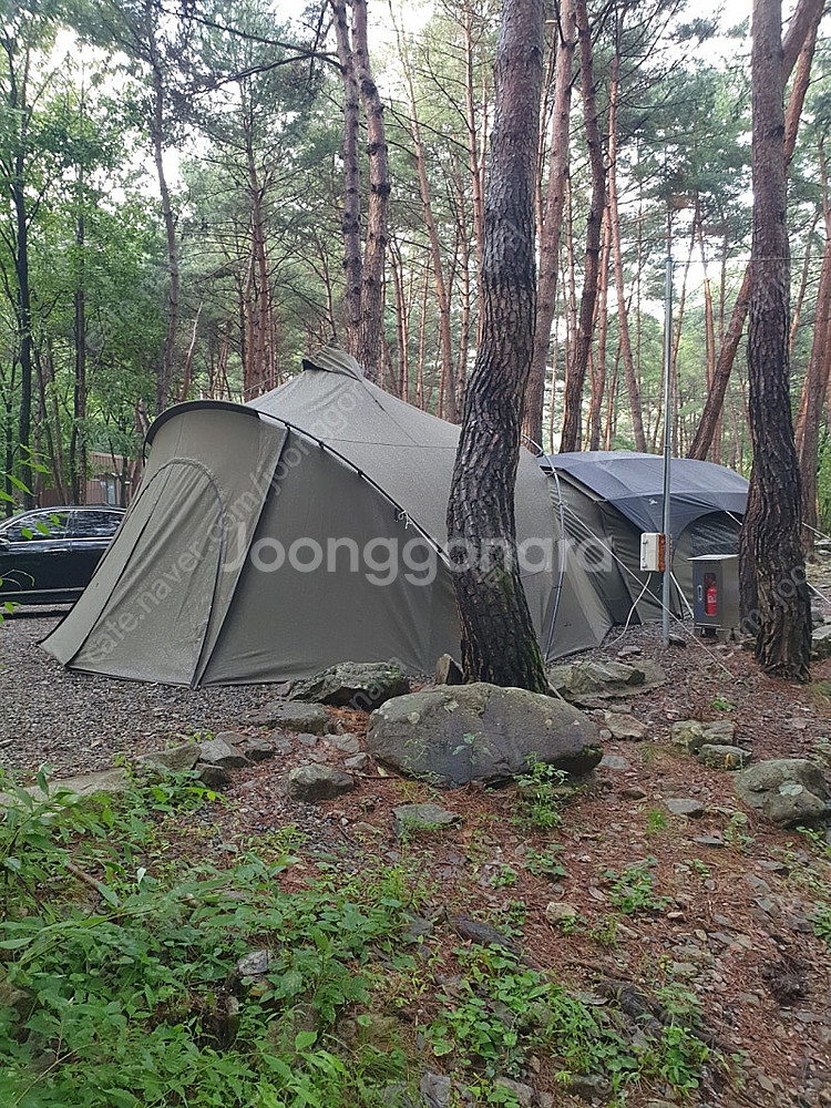 (카키)캠핑칸 블로우쉘터, 오크돔 m, 정품매트 등--5