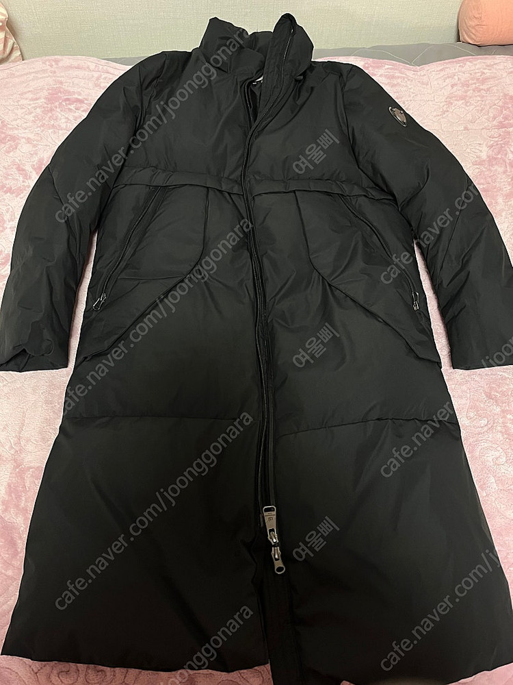 골프웨어 / 헨리코튼 골프 롱패딩 패딩 90 블랙 검정--0