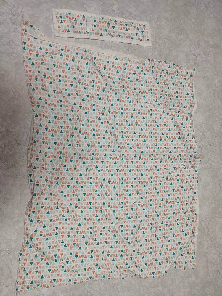 유아 겨울 블랭킷 담요 스카프빕--1