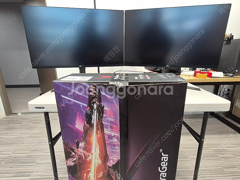 LG 32인치 144Hz QHD 모니터 2대 일괄 ( ...--1