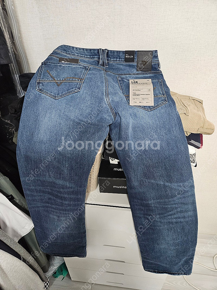 레빗 필리 3 미디움블루 33사이즈--1
