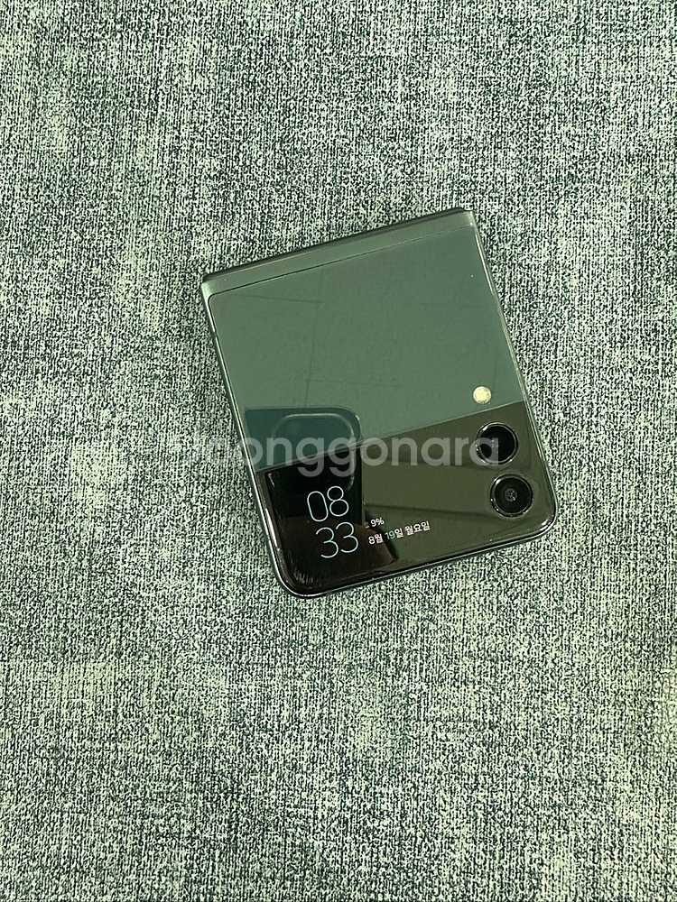갤럭시Z플립3 256G 그린 게임용 서브용 단말기 7만...--0