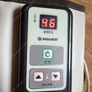 누가베스트 T9 온열기 복부 허리 벨트 19만