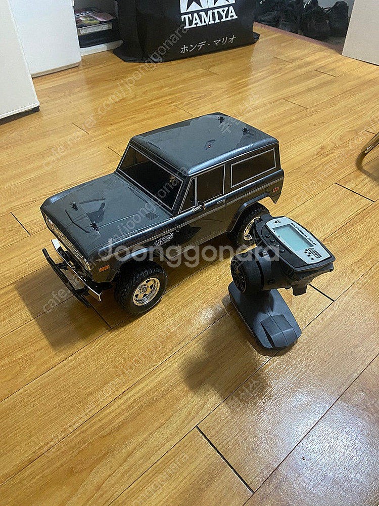 타미야 cc01 브롱코1973+산와 mx-6 송수신기 ...--0