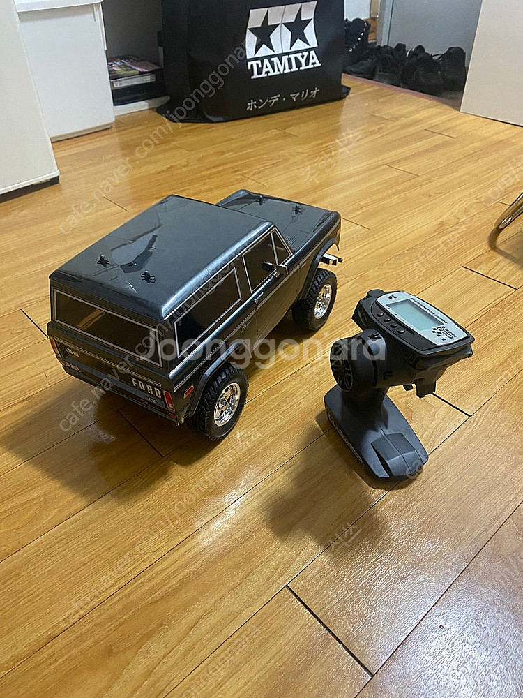 타미야 cc01 브롱코1973+산와 mx-6 송수신기 ...--2
