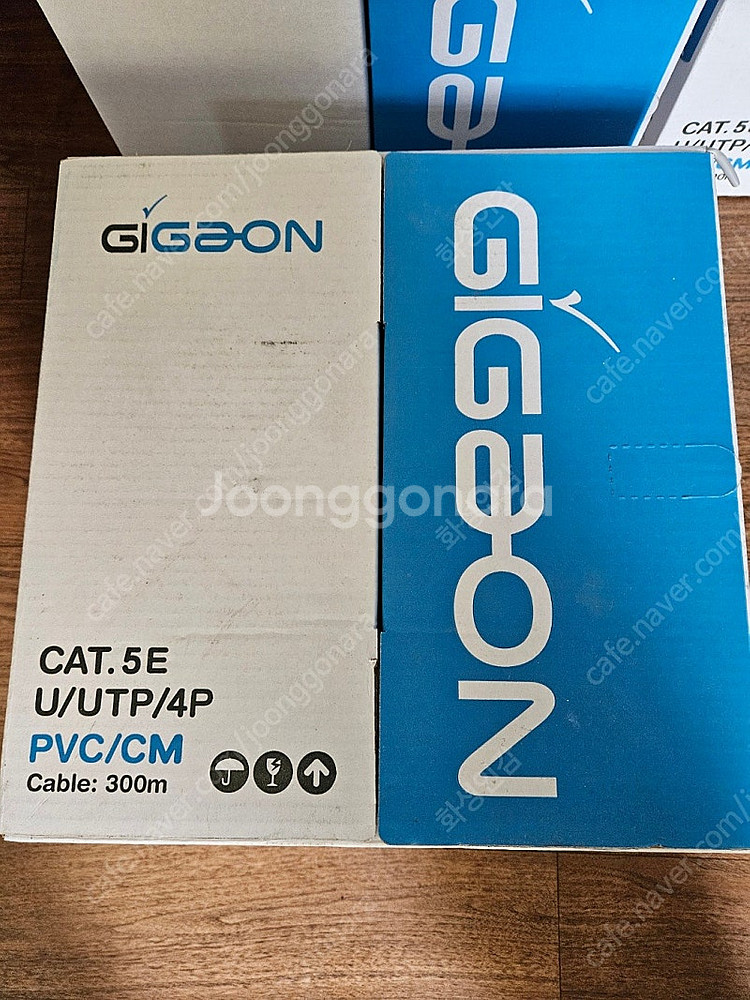 UTP케이블 / CAT.5E 4P / 가온전선 / 박스...--1