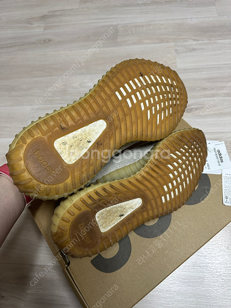 아디다스 이지 부스트 350 V2 세서미 (참깨) 27...--6