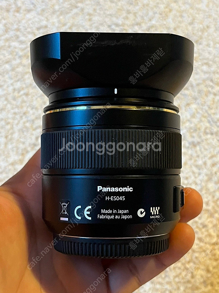 파나소닉 라이카 45mm 마크로 마포 렌즈--3
