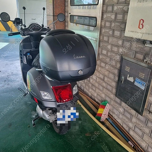 베스파 gts300 무광 블랙정리합니다