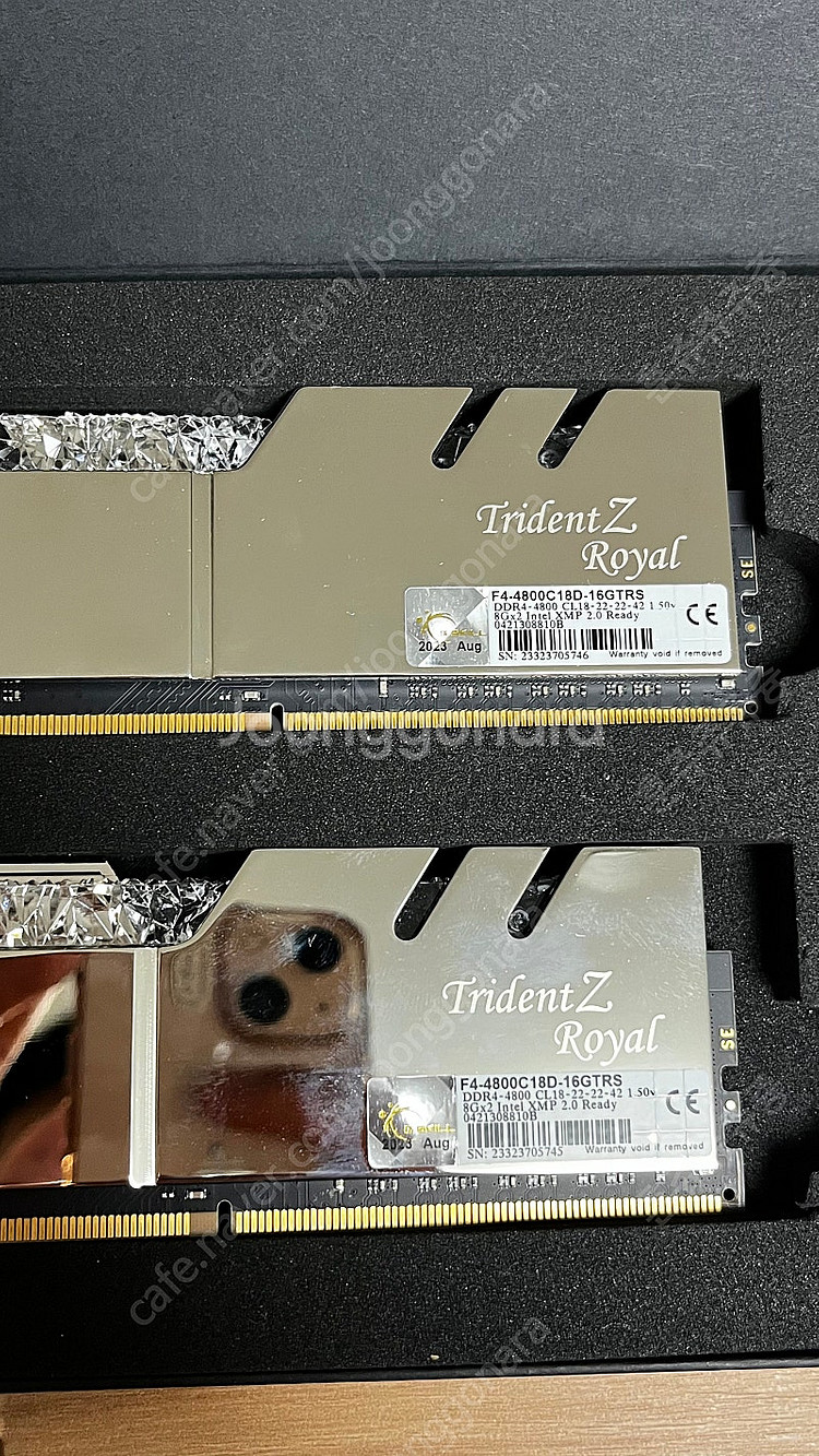 DDR4 지스킬 로얄(엘리트) 고수율램들 방출합니다. ...--4