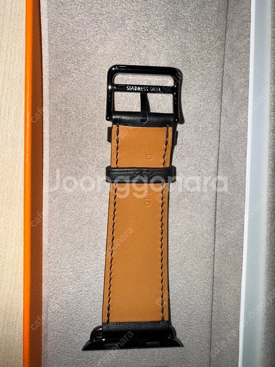 애플워치 HERMES 시리즈7 45mm 블랙 풀박스 +...--5