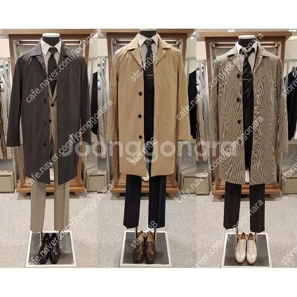 105 정해인 지오지아 앤드지 남성 맥코트 남자 트렌치...--1