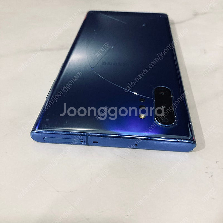 갤럭시 노트10플러스 블루 256기가 11만원 판매합니...--3