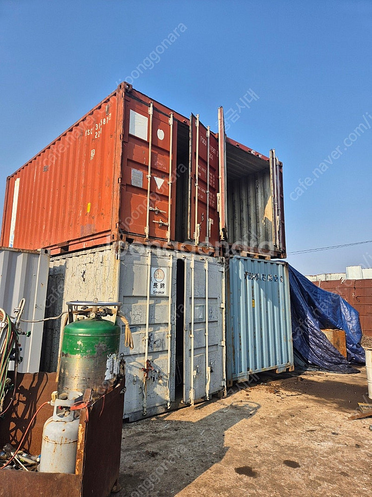 수출용 컨테이너 20피트(6M) & 40피트(12M)--0