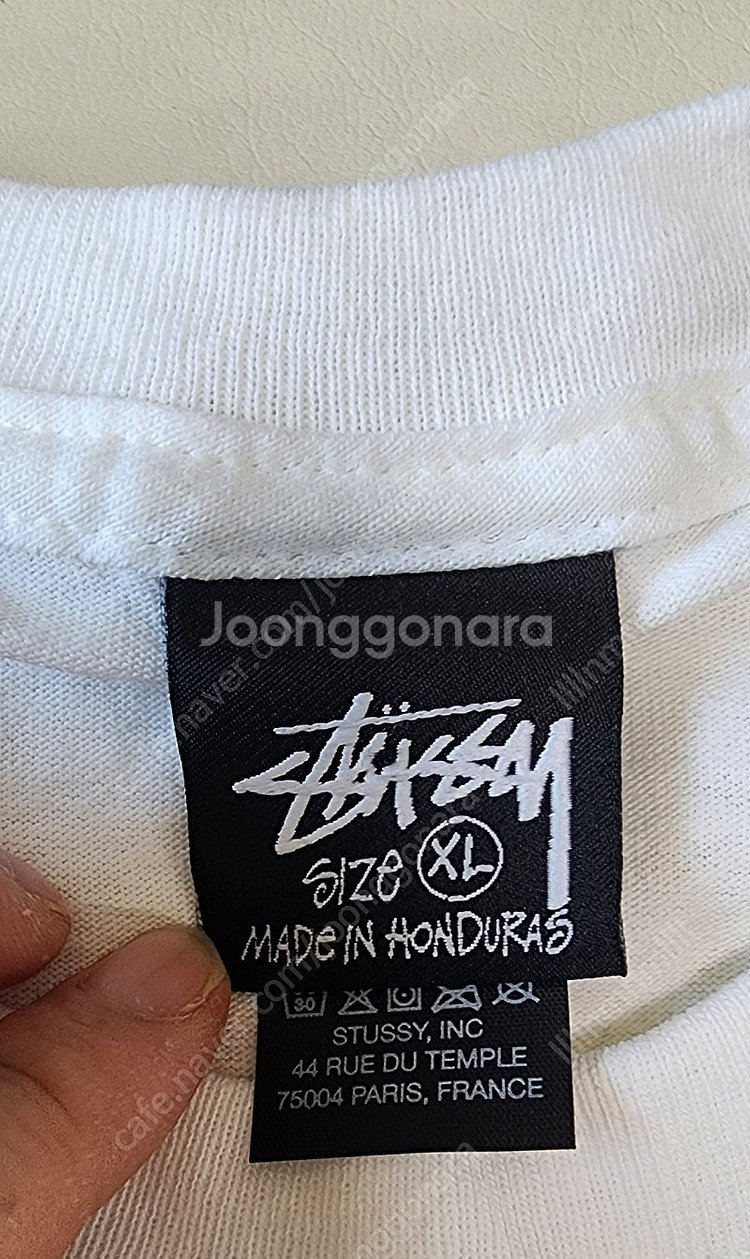 스투시 긴팔티셔츠 (XL)--3