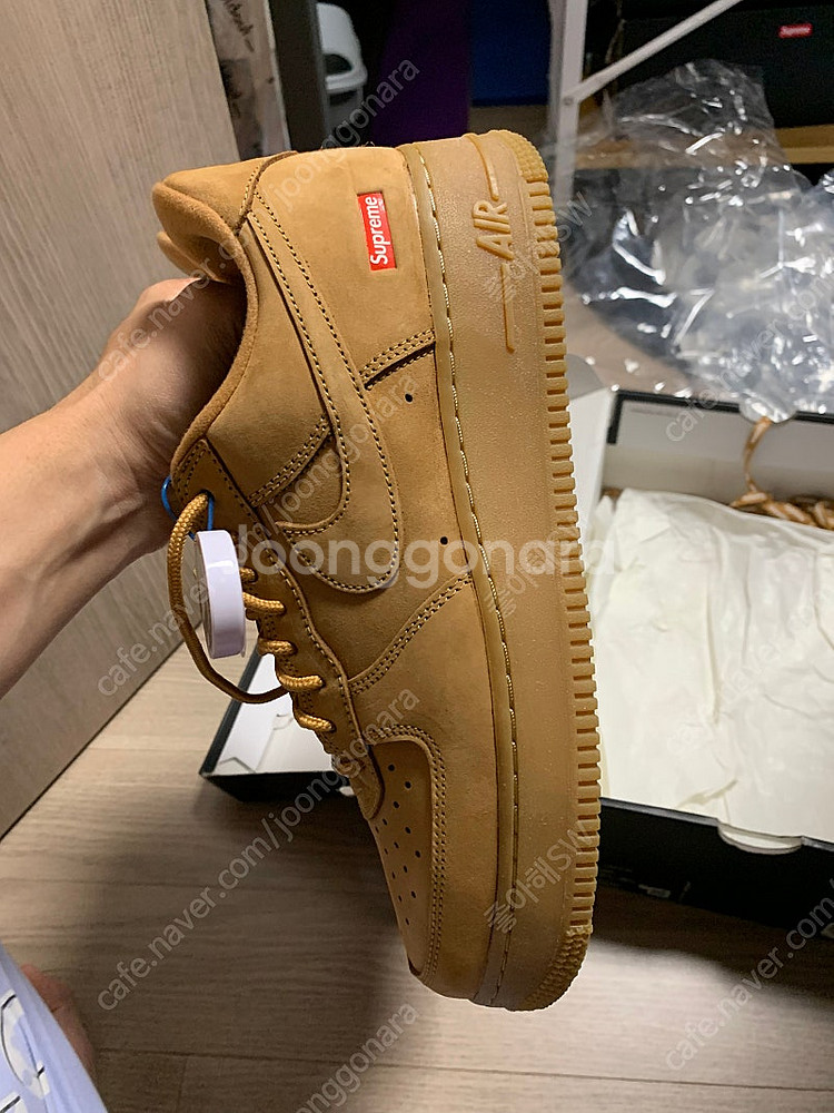 나이키x슈프림 된장포스 270사이즈--2