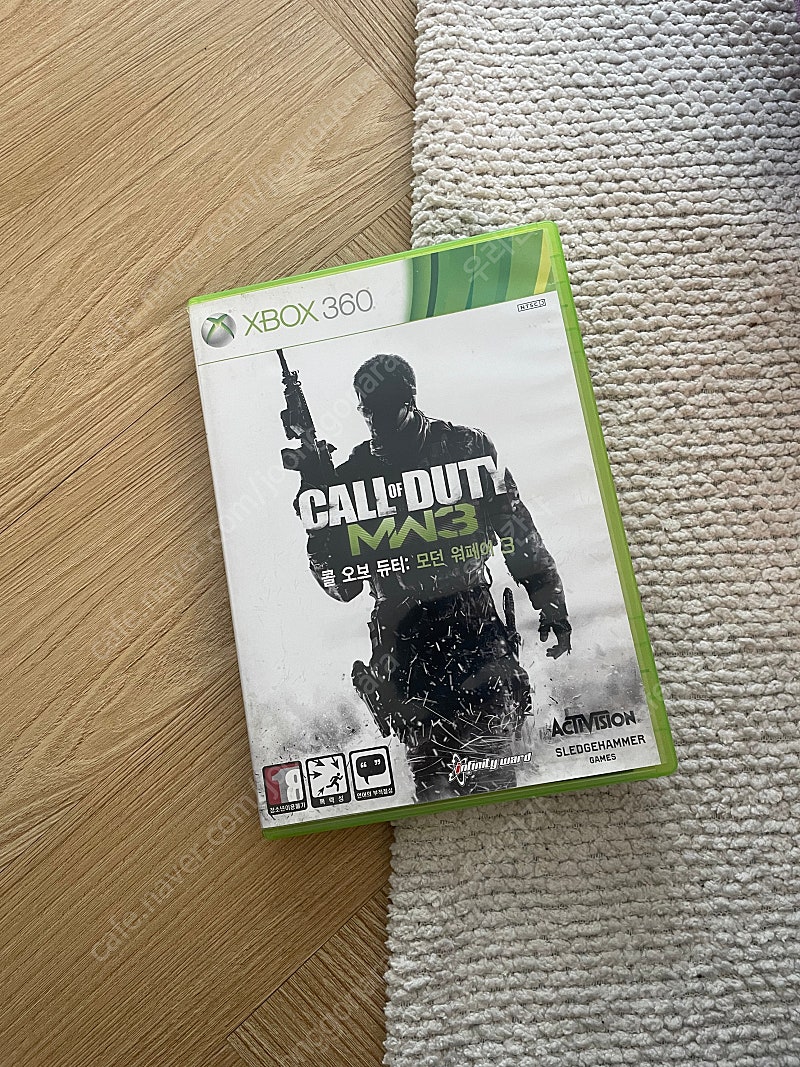 콜오브듀티 모던워페어3, 파크라이3, 폴아웃3(xbox)