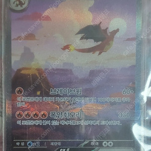 포겟몬 리자몽EX SAR