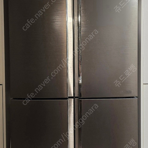 삼성 4도어 냉장고 RF95J9900XB