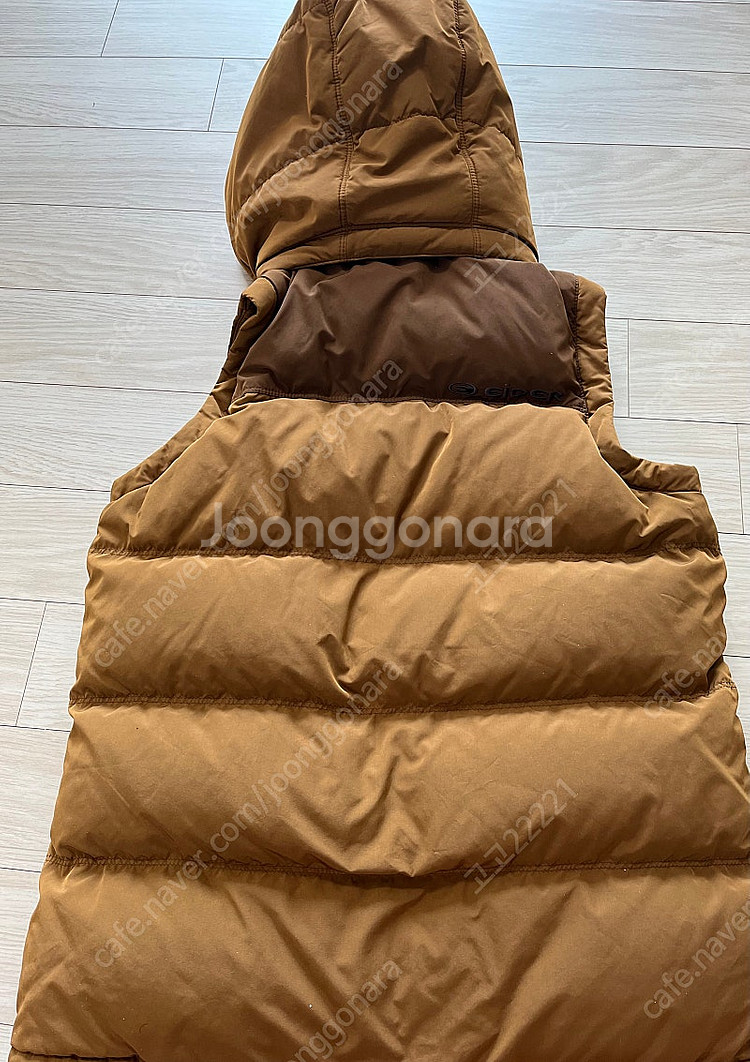 아이더 오리털 패딩조끼 90 택포--1
