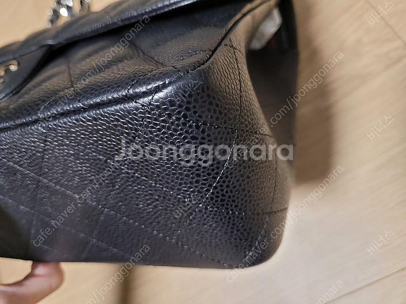샤넬 캐비어 클래식 점보( 정품 )--4