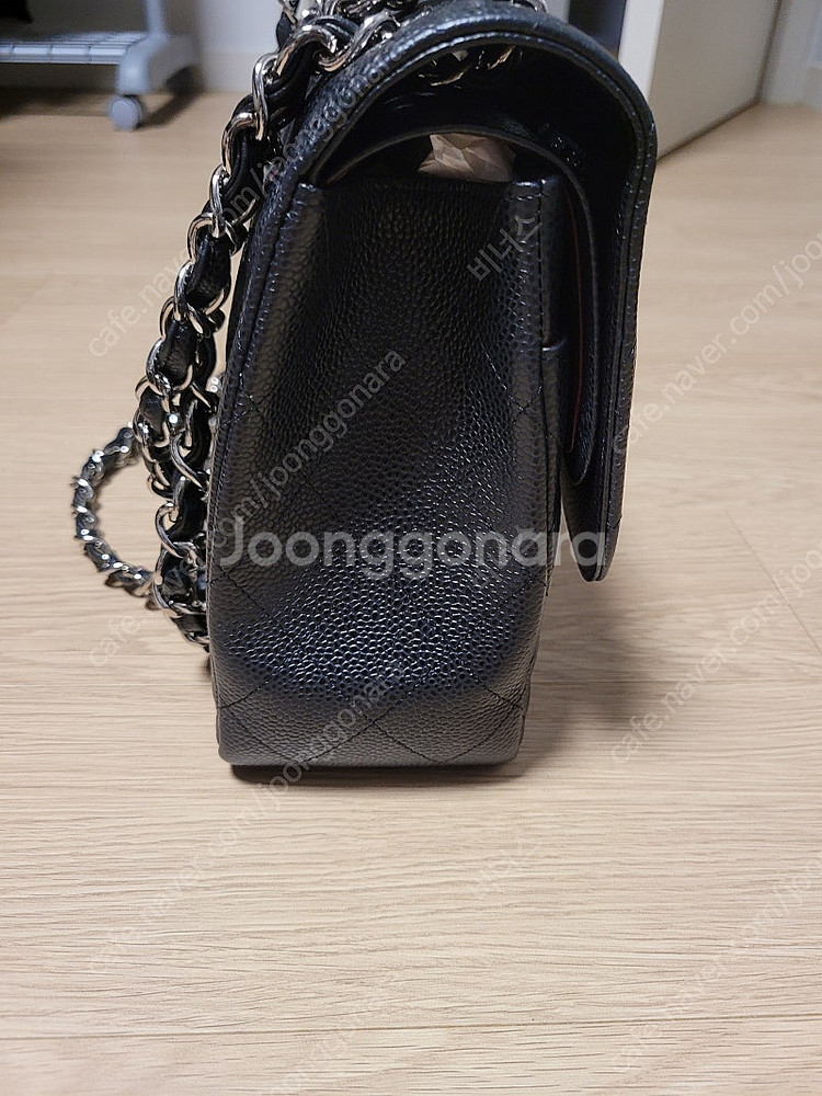 샤넬 캐비어 클래식 점보( 정품 )--6