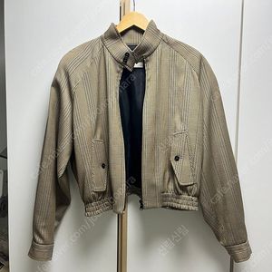 렉토 글렌체크 헤링턴 자켓 s 팝니다