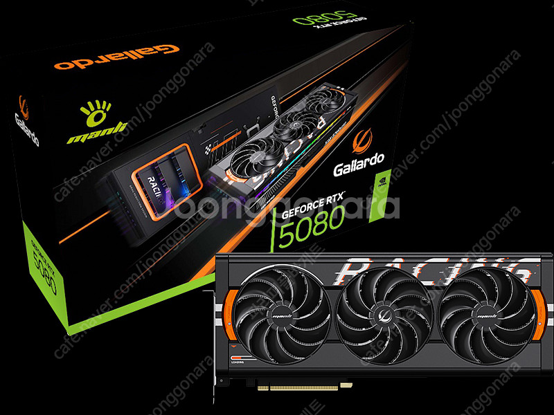 MANLI 지포스 RTX 5080 Gallardo OC...--0