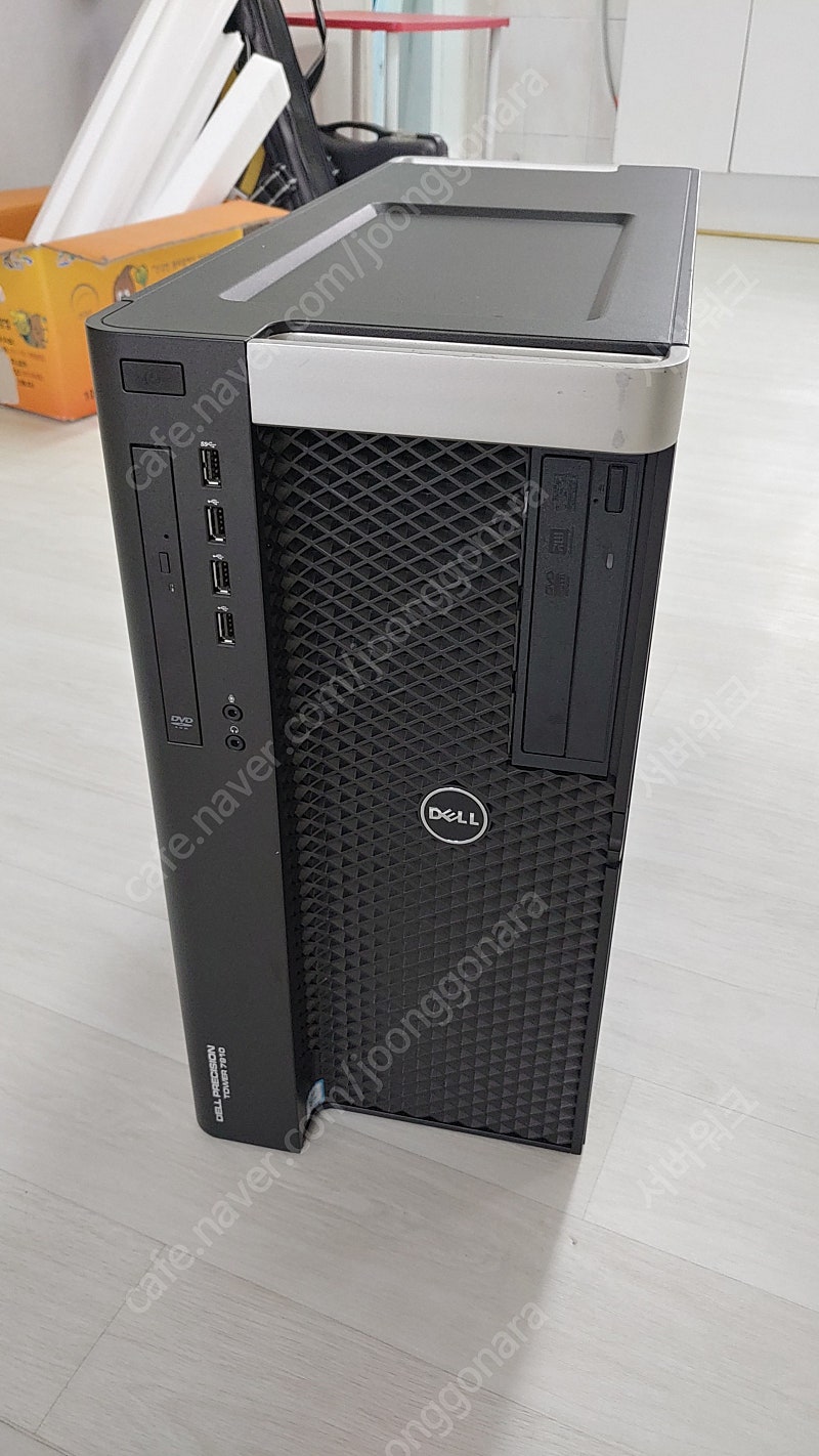 델 워크스테이션 T7910 2687w v4 듀얼,쿼드로 M5000 ,128GB