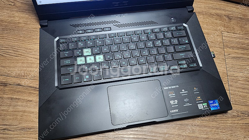 ASUS TUF F15 FX516PR-HN002 i7 RTX3070 + 메모리8M 추가 + 1TB 추가--4