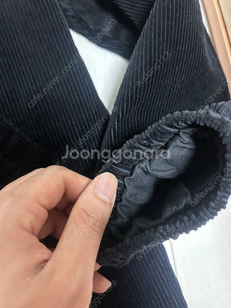 폴로 코듀로이 코치자켓 블랙--1