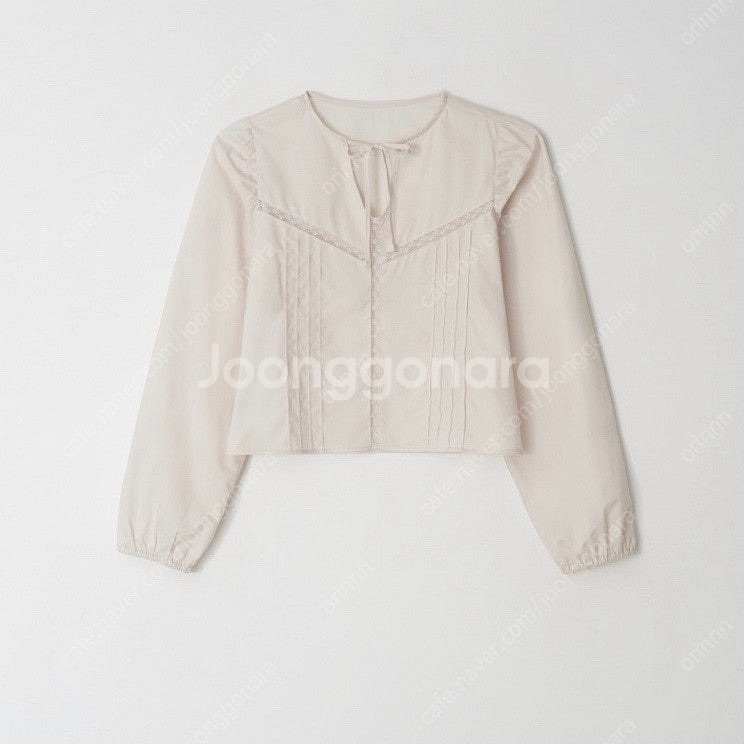 윤슬샵 breath sleeve blouse (pink...--1