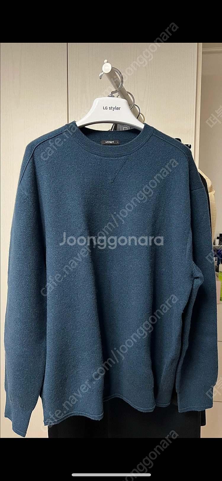 알레그리 캐시미어 니트 , 맨투맨 (Large 105정...--0