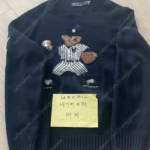[XL] 폴로 x MLB 곰돌이 니트