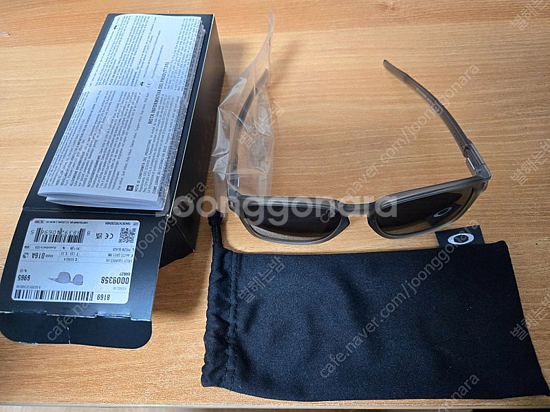 오클리 래치 스퀘어 9358-14 그레이 잉크 선글라스...--1