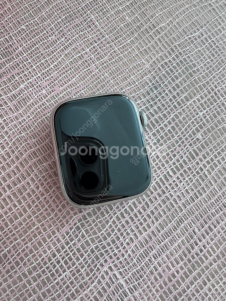 애플워치8 45mm 스테인리스 실버 (애플케어 25년1...--0