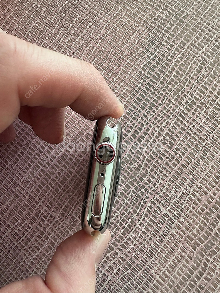 애플워치8 45mm 스테인리스 실버 (애플케어 25년1...--2