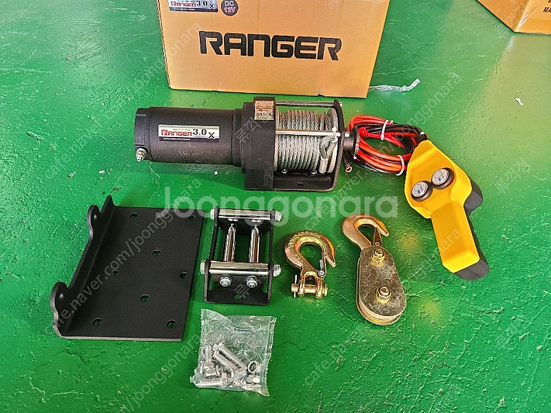 차량용윈치 레인저3.0X 12V 유선윈치 이양기견인 보...--1