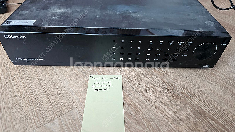 16CH CCTV DVR 한화테크윈 HRD-1642 8...--4