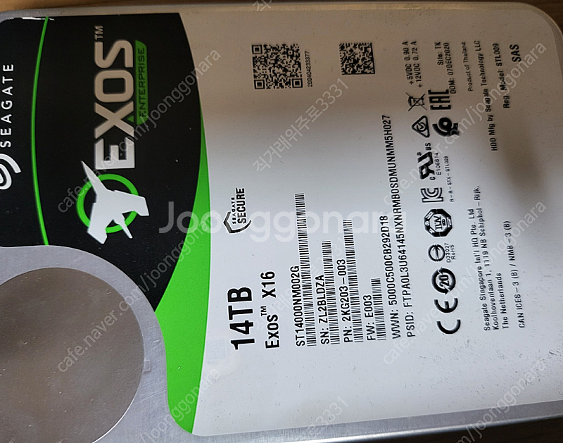 SAS 14TB, 16TB 판매합니다--1